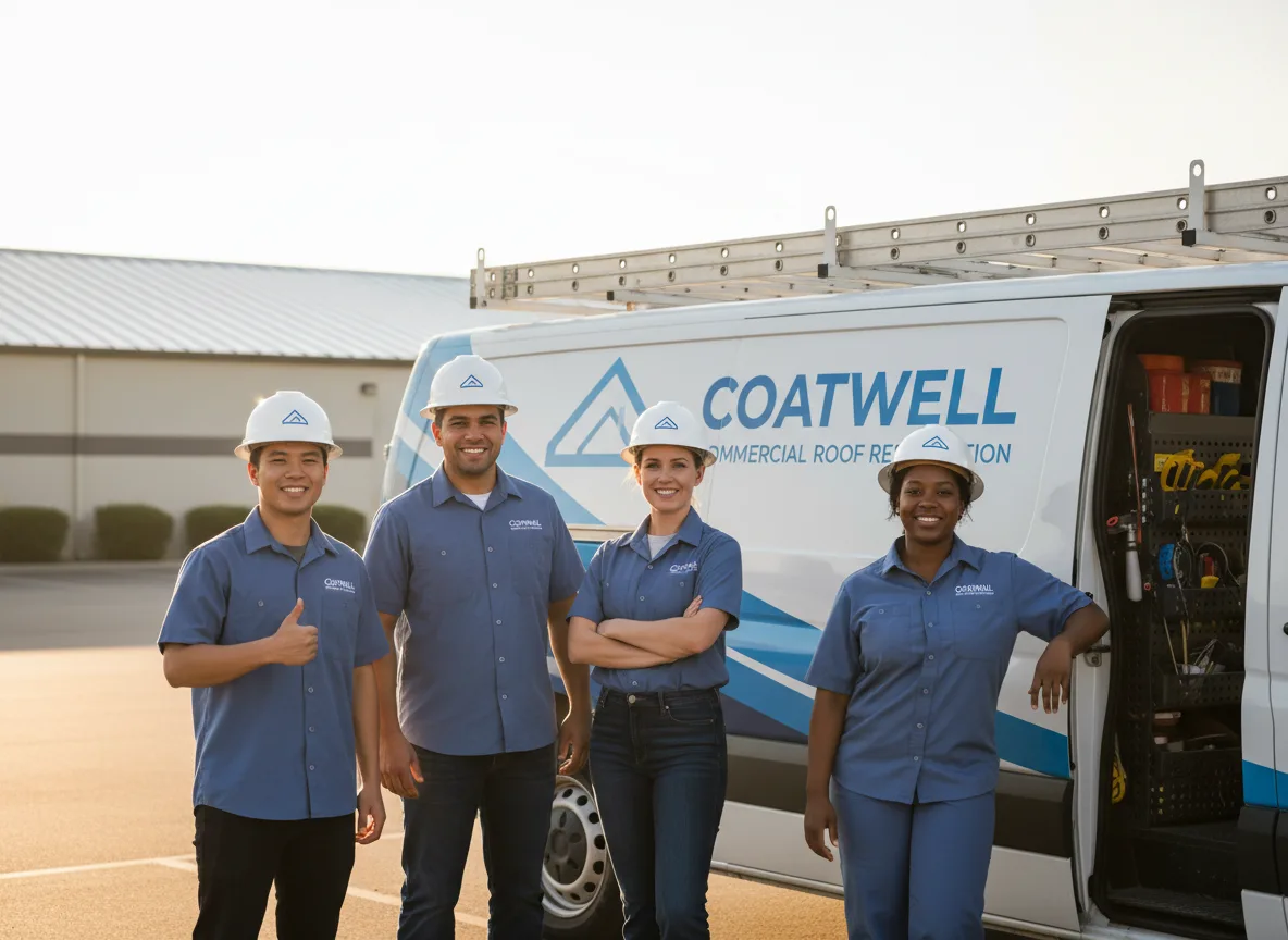 Commercial roof coating company in Rudy, AR